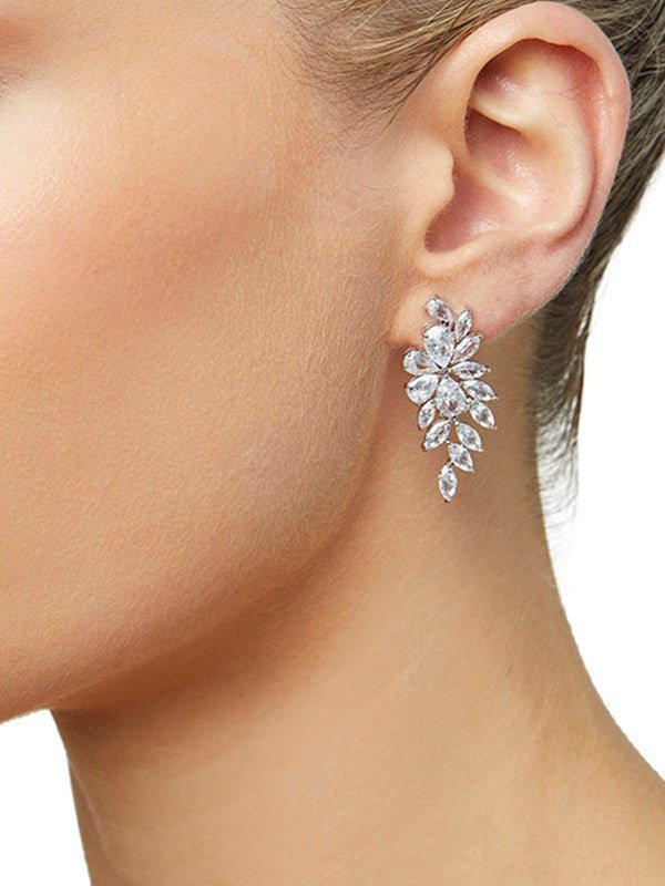 Mia Silver Earrings by Montique