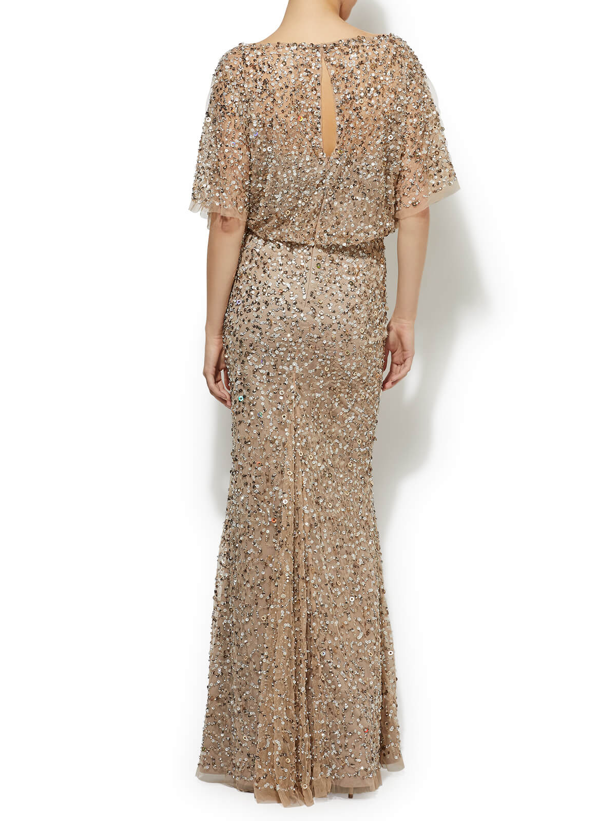 Mimi Hand Beaded Gown by Montique