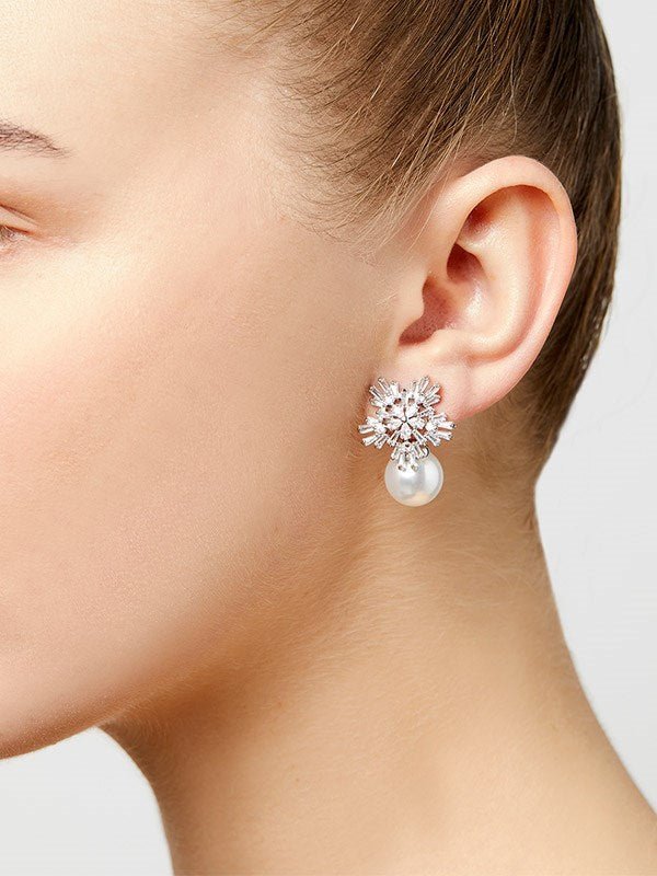 Mimi Pearl Earrings by Montique
