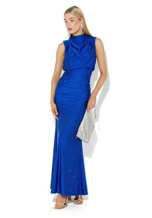 Mira Sapphire Gown by Montique