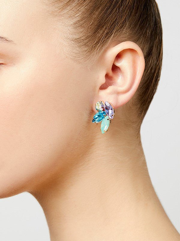 Natalie Blue Earrings by Montique