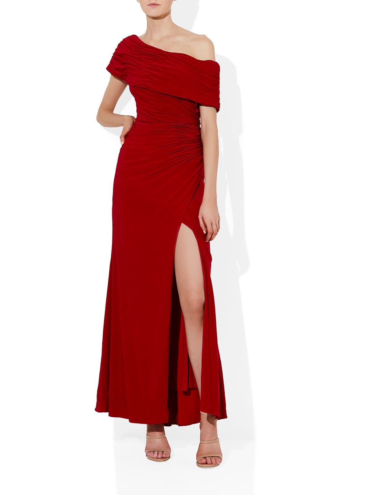 Odessa Red Gown by Montique
