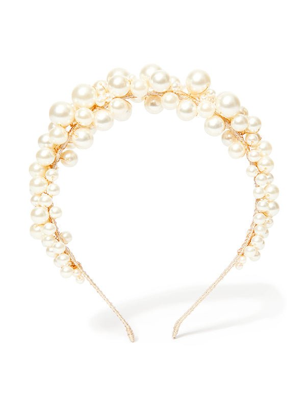 Pearla Gold Headband by Montique