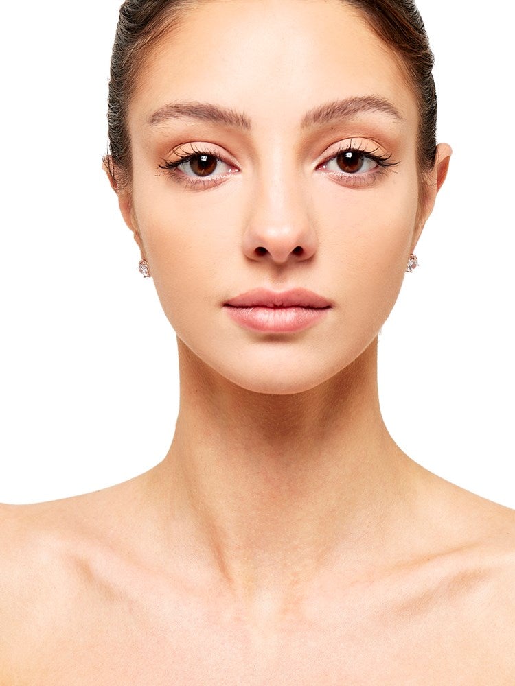 Rina Rose Gold Earrings by Montique