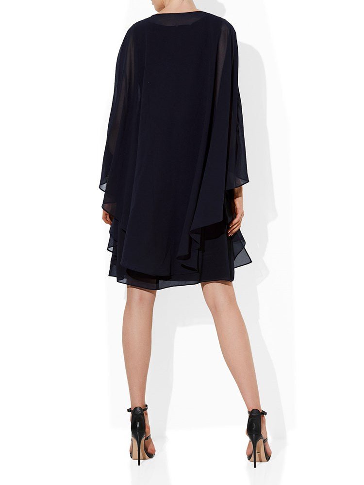 Sasha Navy Cape by Montique