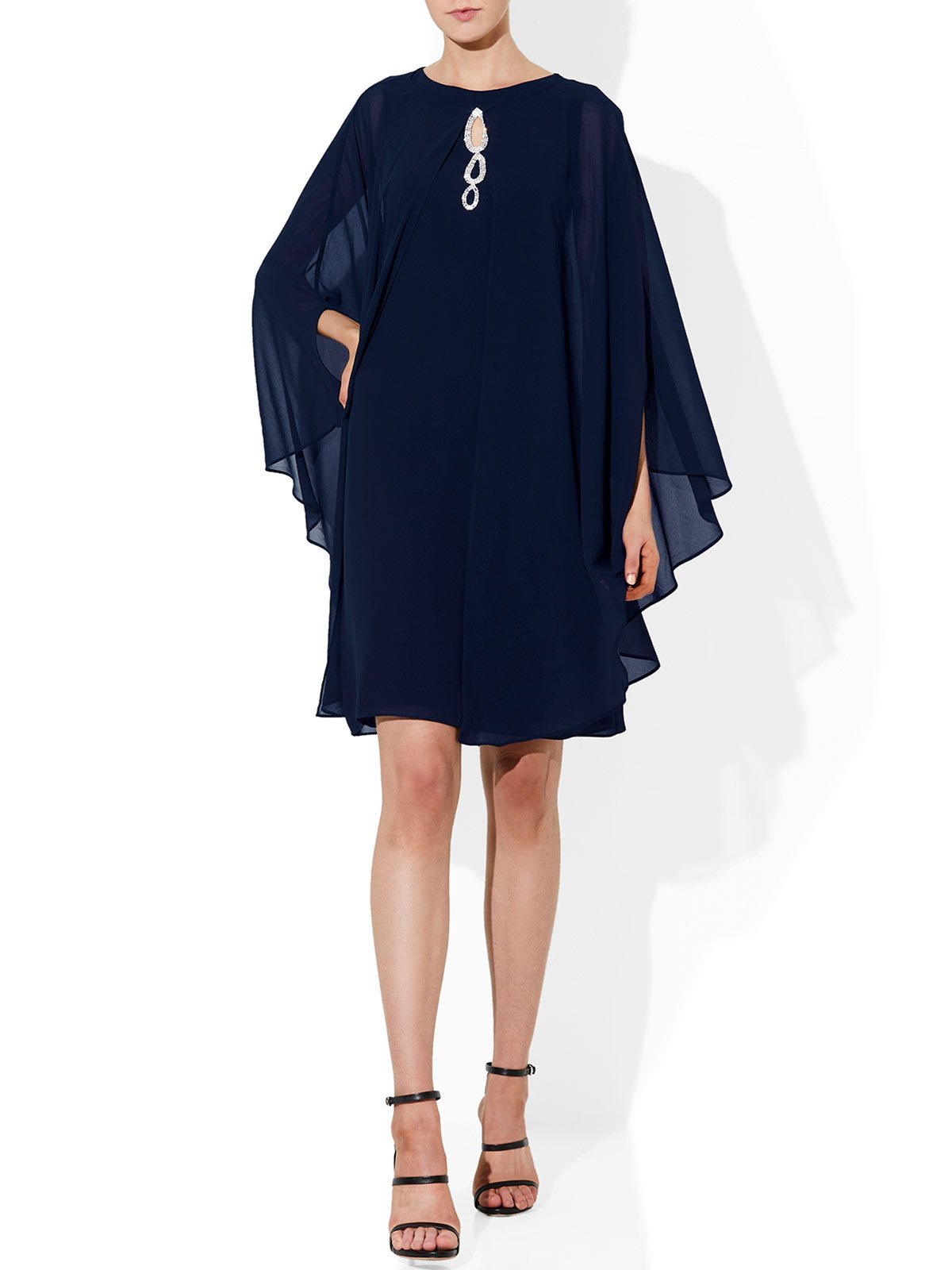 Sasha Navy Cape by Montique