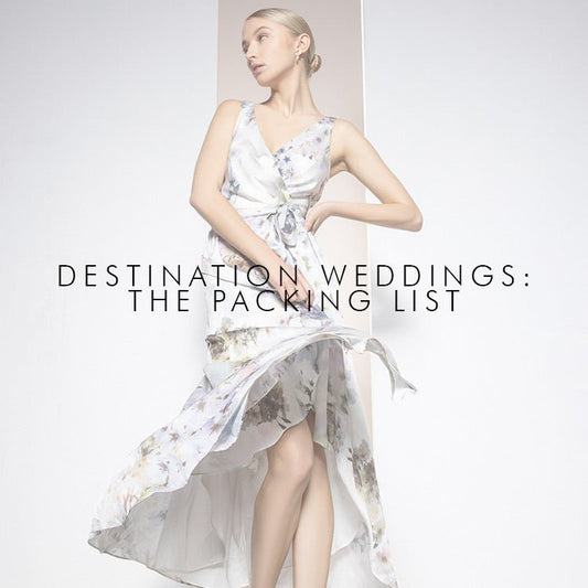 Destination Weddings: The Packing List - Montique