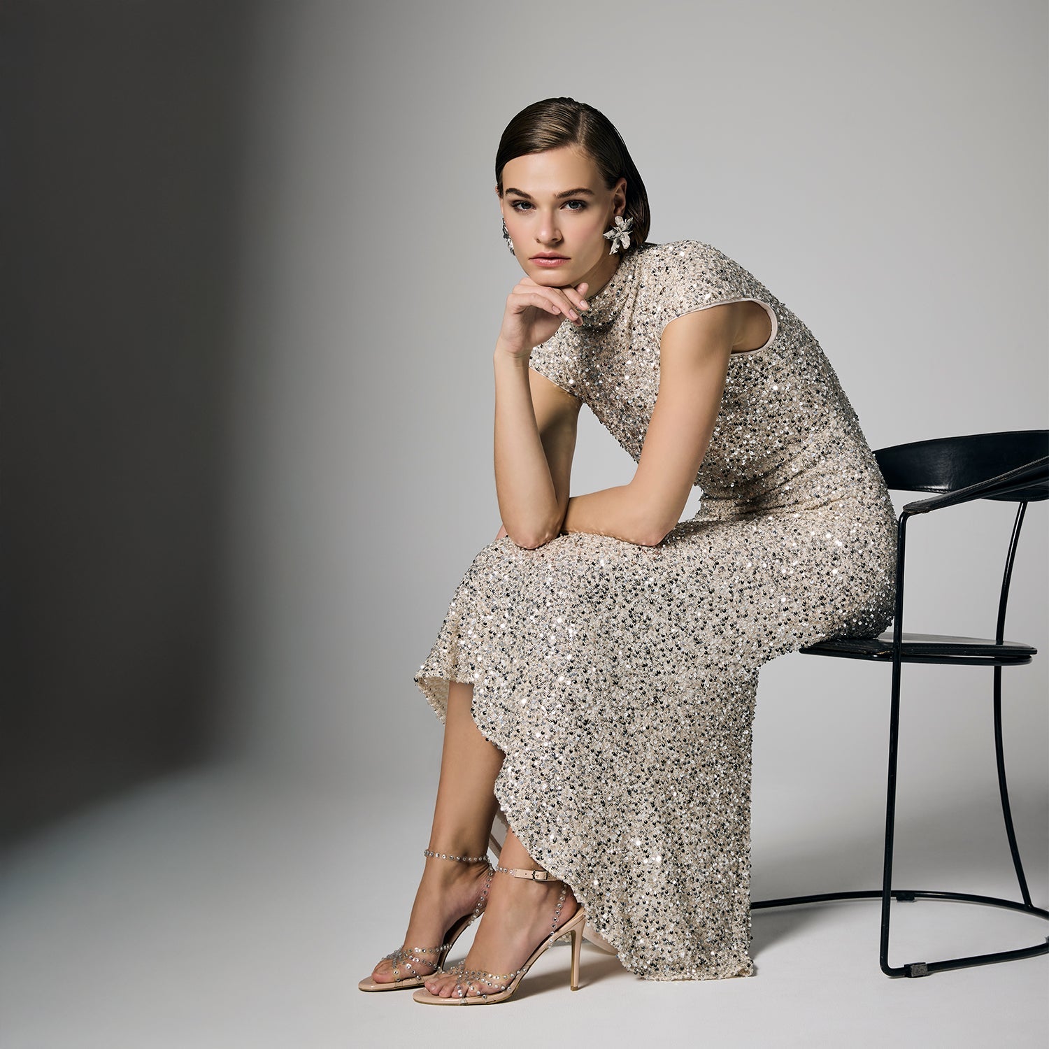 Sequin and Metallic Dresses and Gowns by Montique Clothing