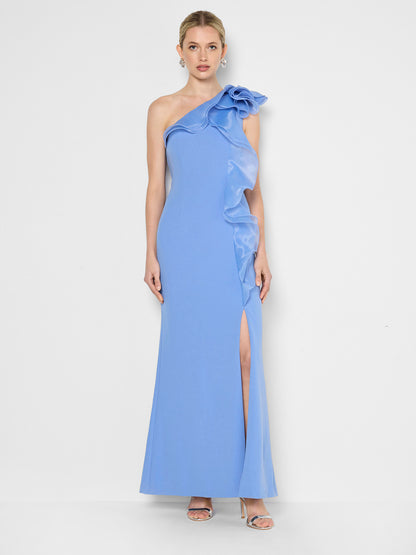Adelyn Periwinkle Organza Gown