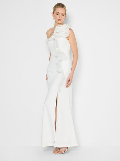 Adelyn Ivory Organza Gown