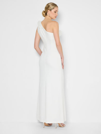 Adelyn Ivory Organza Gown