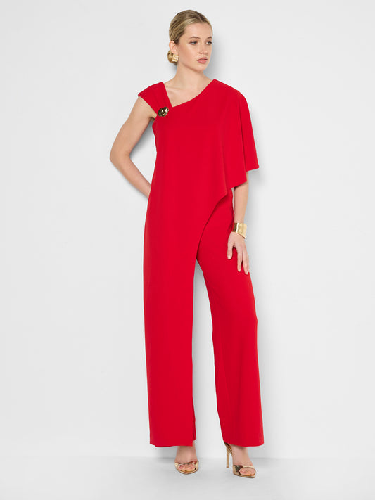 Carlotta Red Jumpsuit