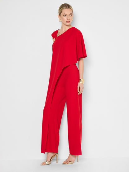 Carlotta Red Jumpsuit