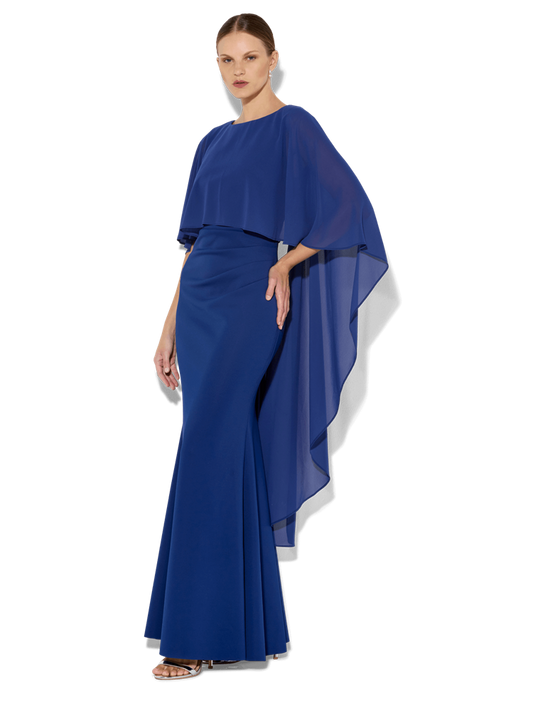 Adelaide Marine Overlay Gown