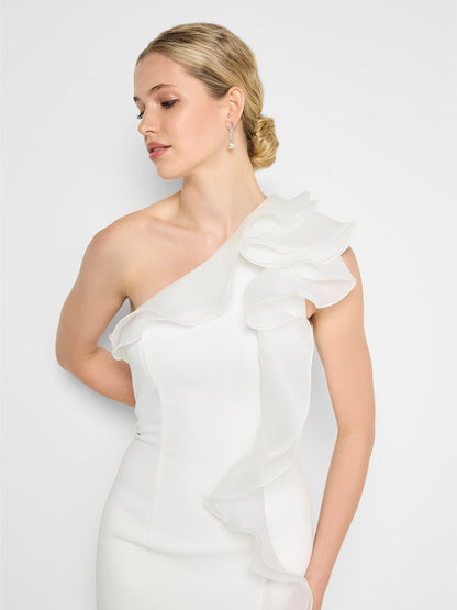 Adelyn Ivory Organza Gown