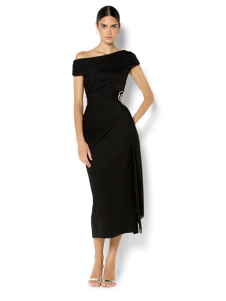 Annette Black Cocktail Dress