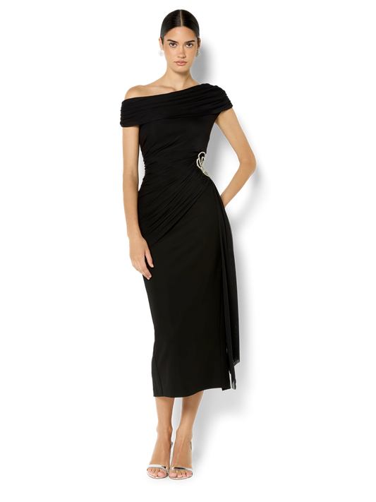 Annette Black Cocktail Dress