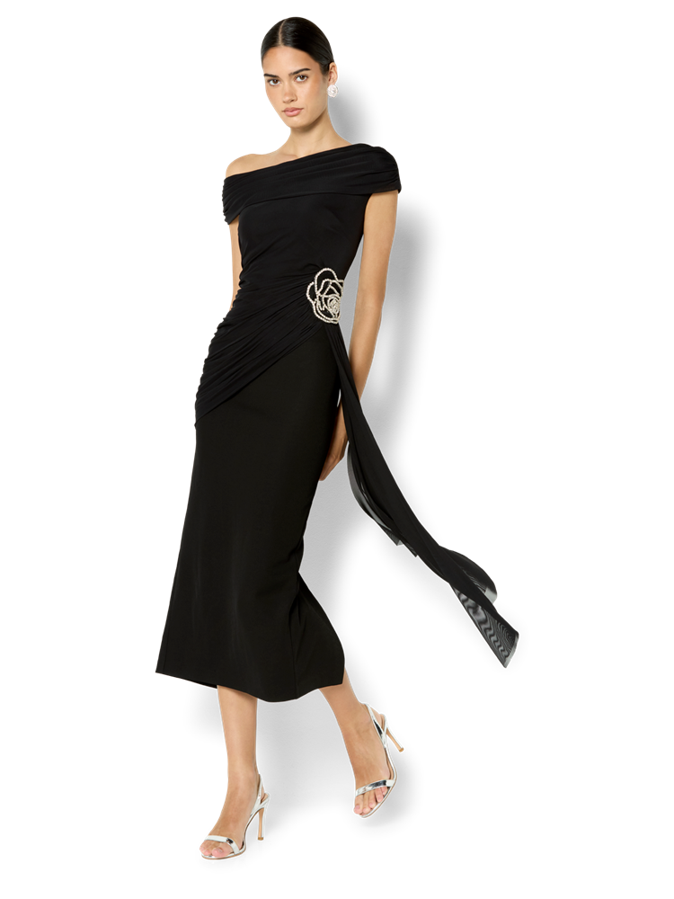 Annette Black Cocktail Dress