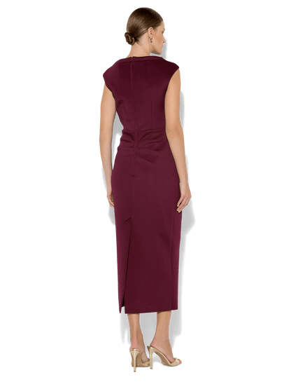 Anya Merlot Cocktail Dress