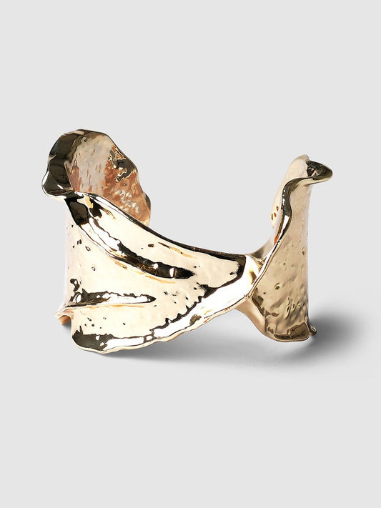 Arden Gold Twisted Cuff
