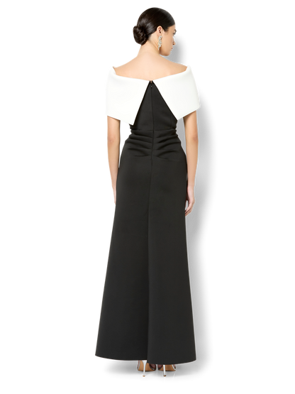 Amari Duotone Off The Shoulder Gown