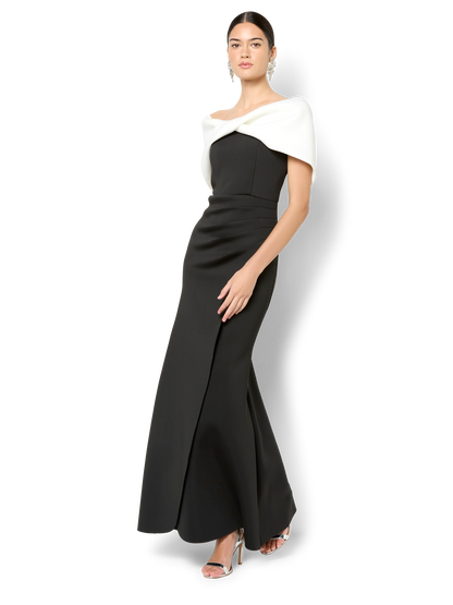 Amari Duotone Off The Shoulder Gown