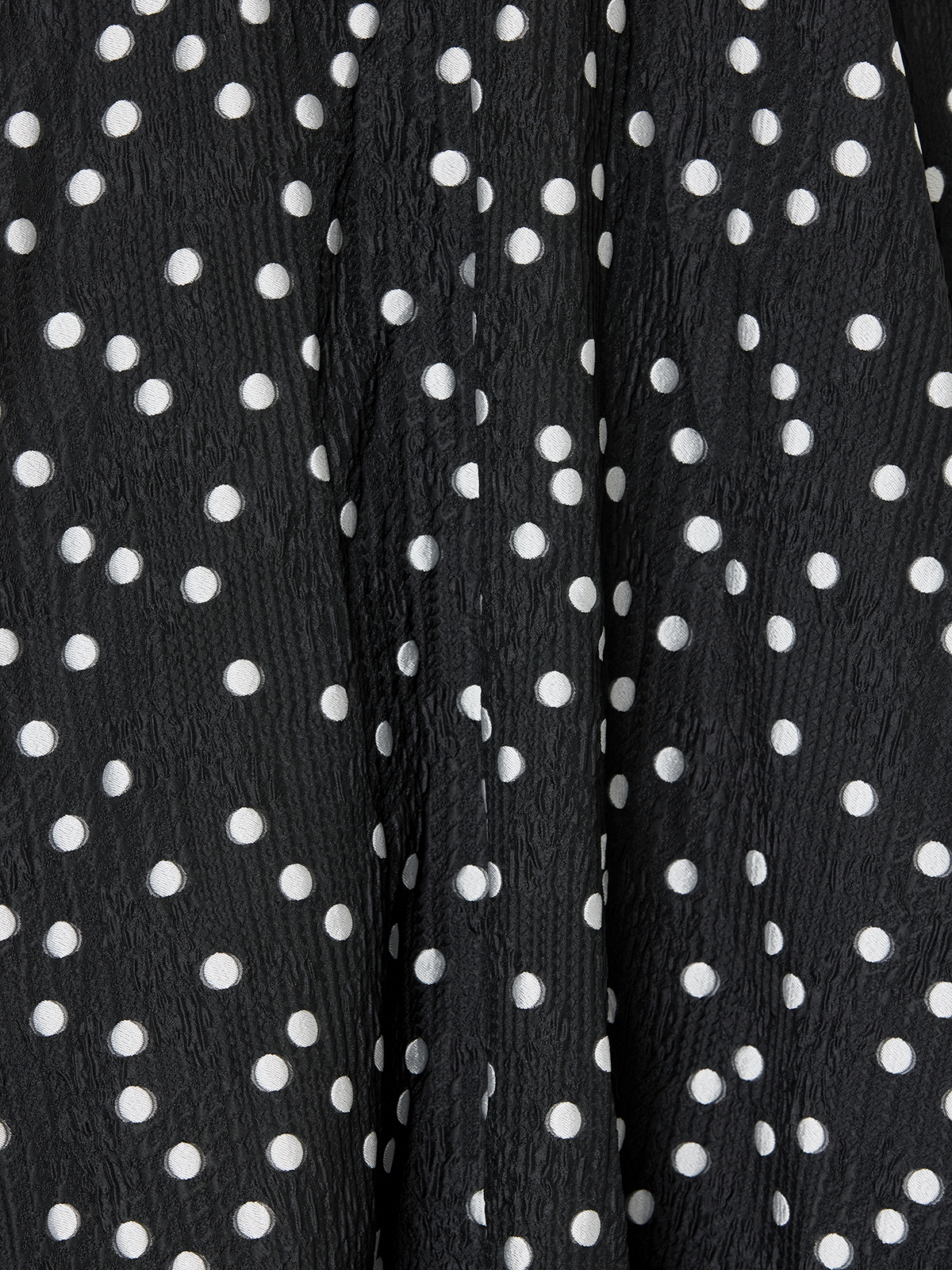 Ascot Polka Dot Midi Dress