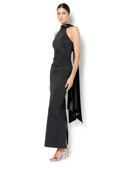 Ashwin Black Maxi Dress