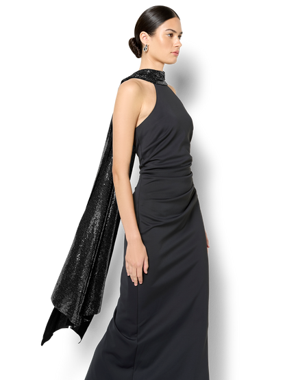 Ashwin Black Maxi Dress