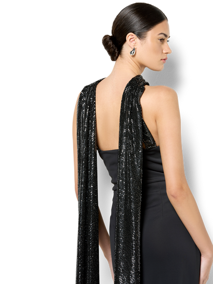 Ashwin Black Maxi Dress