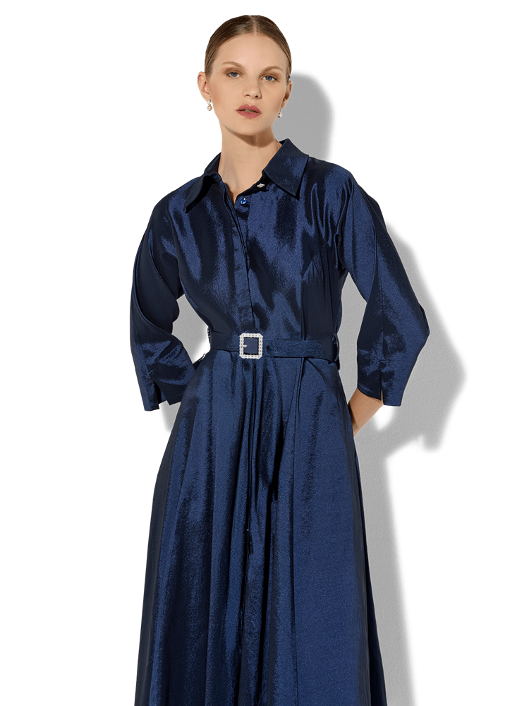 Baci Navy Cocktail Dress