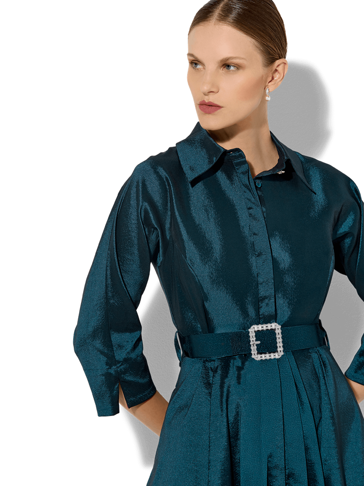 Baci Petrol Cocktail Dress