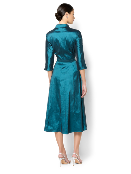 Baci Petrol Cocktail Dress