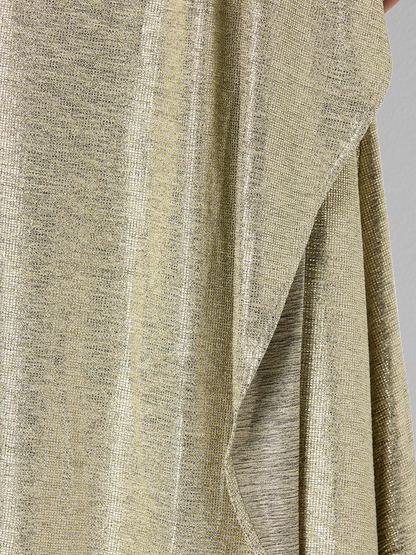 Beck Mink Metallic Maxi Dress