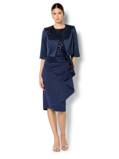 Carina Navy Bolero