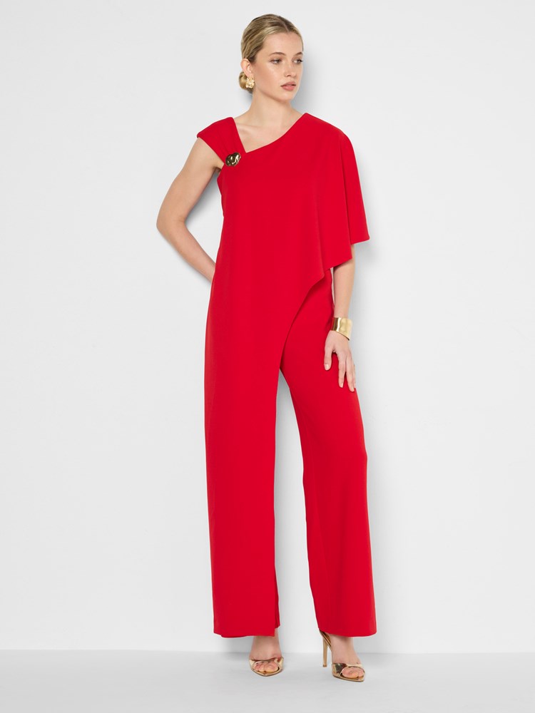 Carlotta Red Jumpsuit