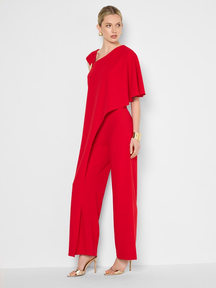 Carlotta Red Jumpsuit
