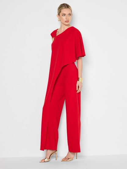 Carlotta Red Jumpsuit