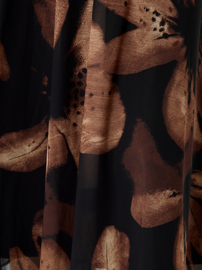 Charlotte Cinnamon Printed Dress