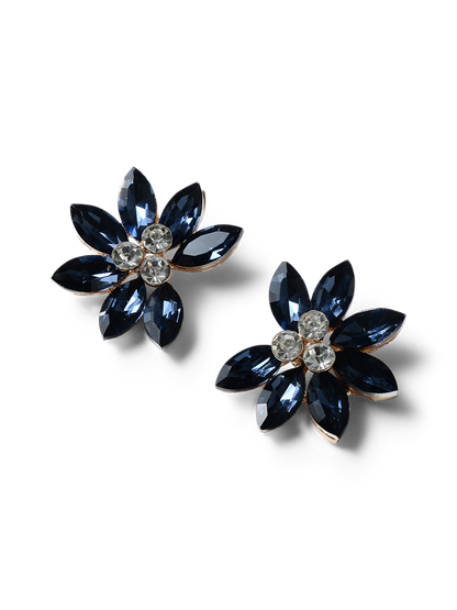 Denver Blue Crystal Earrings