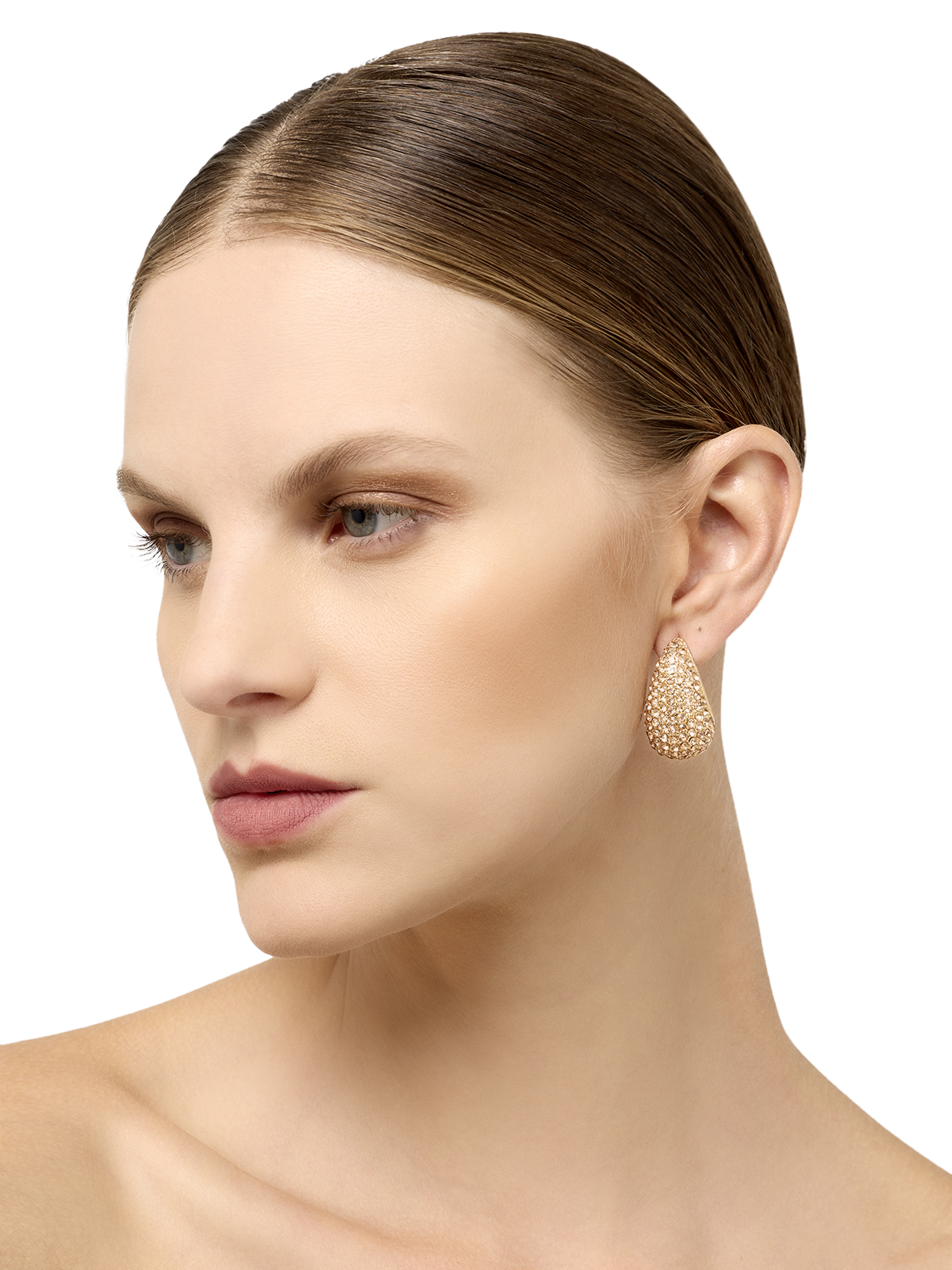 Sofia Mink Teardrop Earrings
