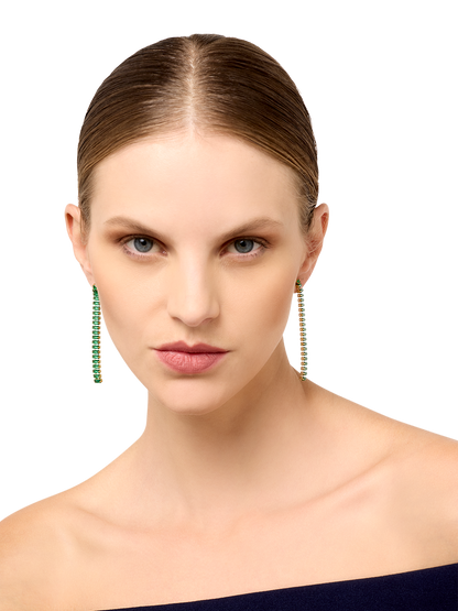 Jaya Green Earrings