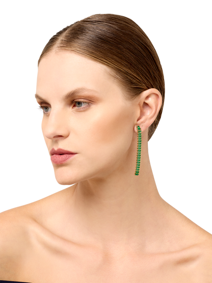 Jaya Green Earrings