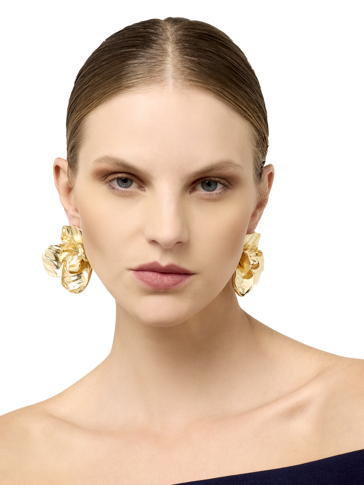 Rori Gold Rose Earrings