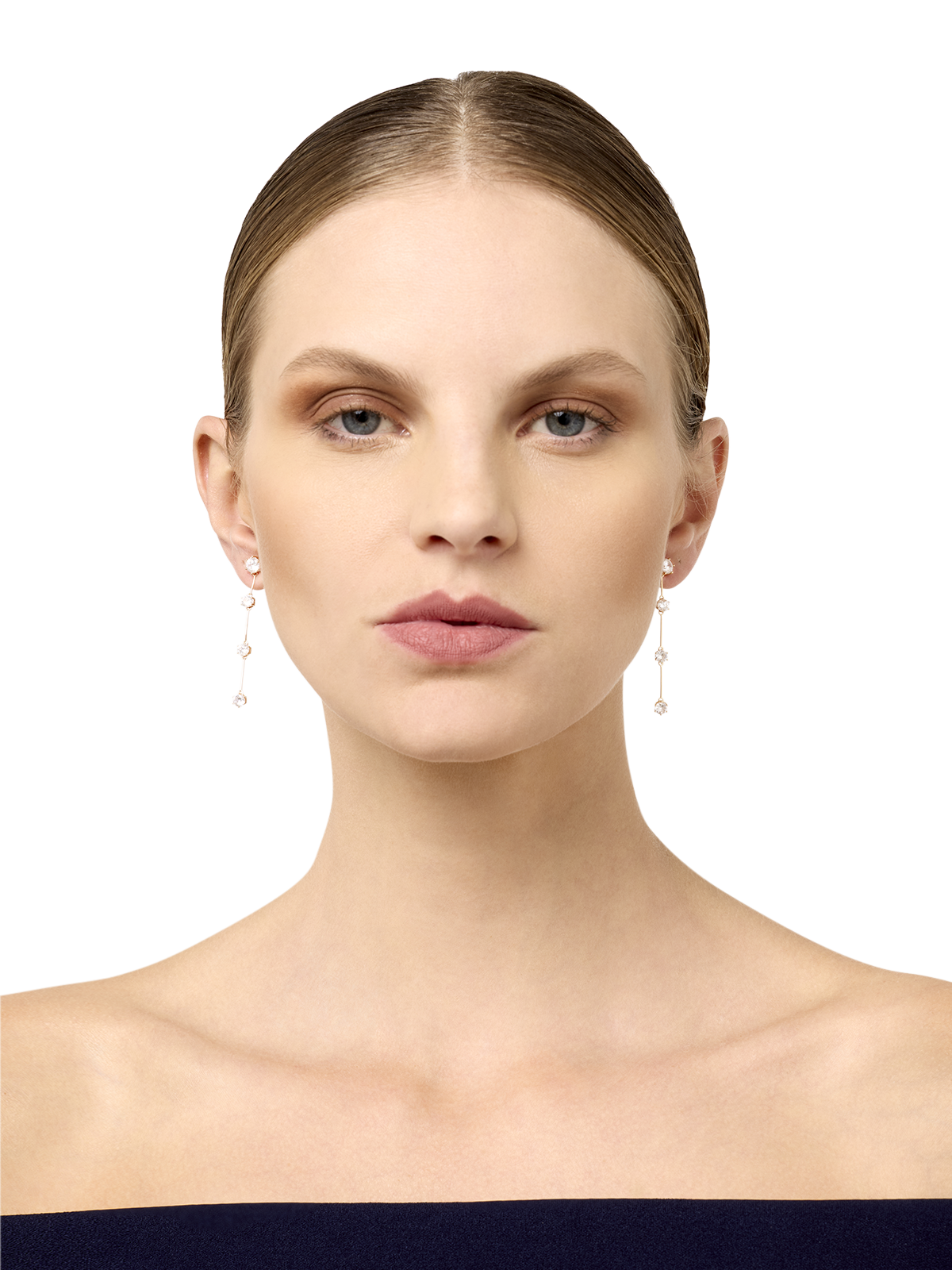 Delia Gold Drop Earrings