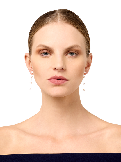 Delia Gold Drop Earrings