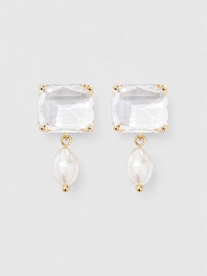 Ayla Pearl Earrings