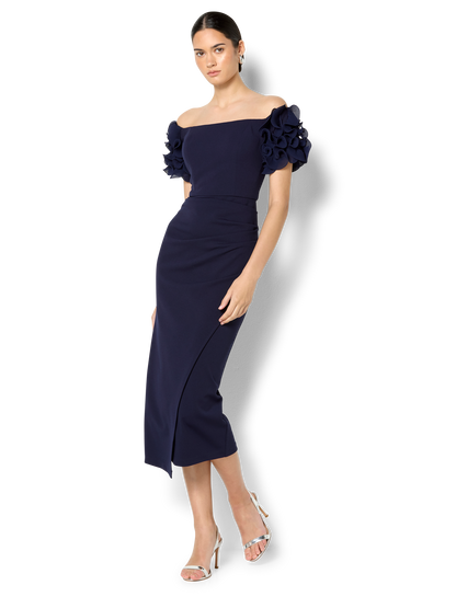 Frida Navy Cocktail Dress