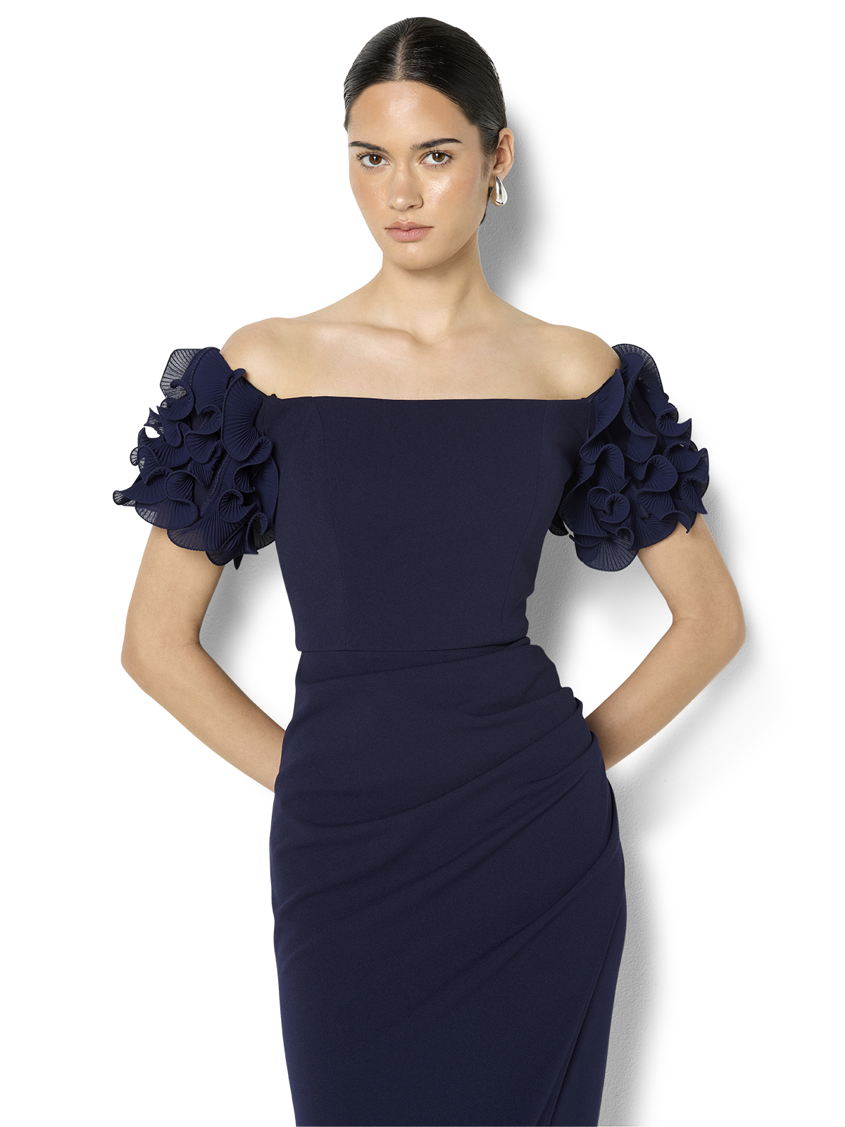 Frida Navy Cocktail Dress