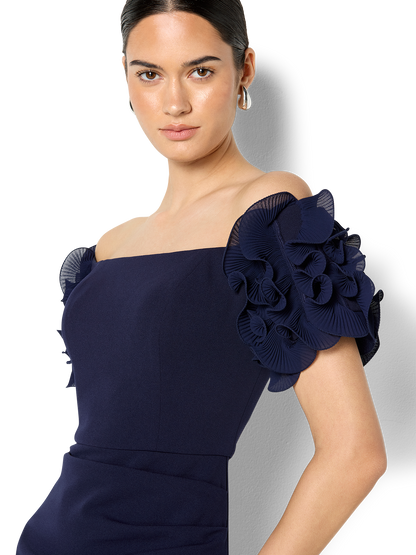 Frida Navy Cocktail Dress